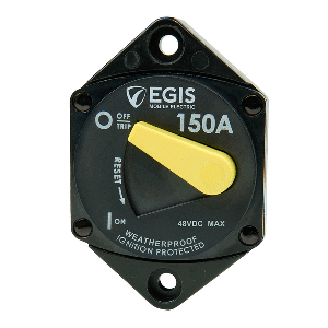 Egis Mobile Electric Egis 150A Panel Mount 87 Series Circuit Breaker - 4707-150