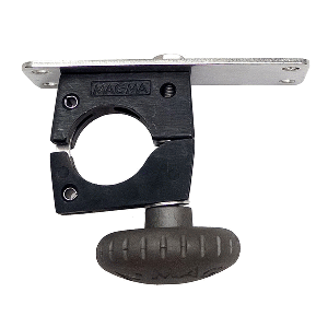 Magma Horizontal Round Rail Mount w/Knob - 1-1/2" - T10-591