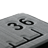 SeaDek 36&rdquo; Routed Ruler - 6mm - Brushed Texture - Storm Grey/Black - 53583-80066