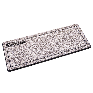 SeaDek 16&rdquo; x 39" 20mm Dual Density Large Helm Pad w/SeaDek Logo - Brushed Texture - Snow Camo/Black (406.4mm x 990.6mm x 20mm) - 37926-83699