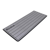 SeaDek 16 x 39" 20mm Dual Density Large Teak Helm Pad w/SeaDek Logo - Brushed Texture - Storm Gray/Black (406.4mm x 990.6mm x