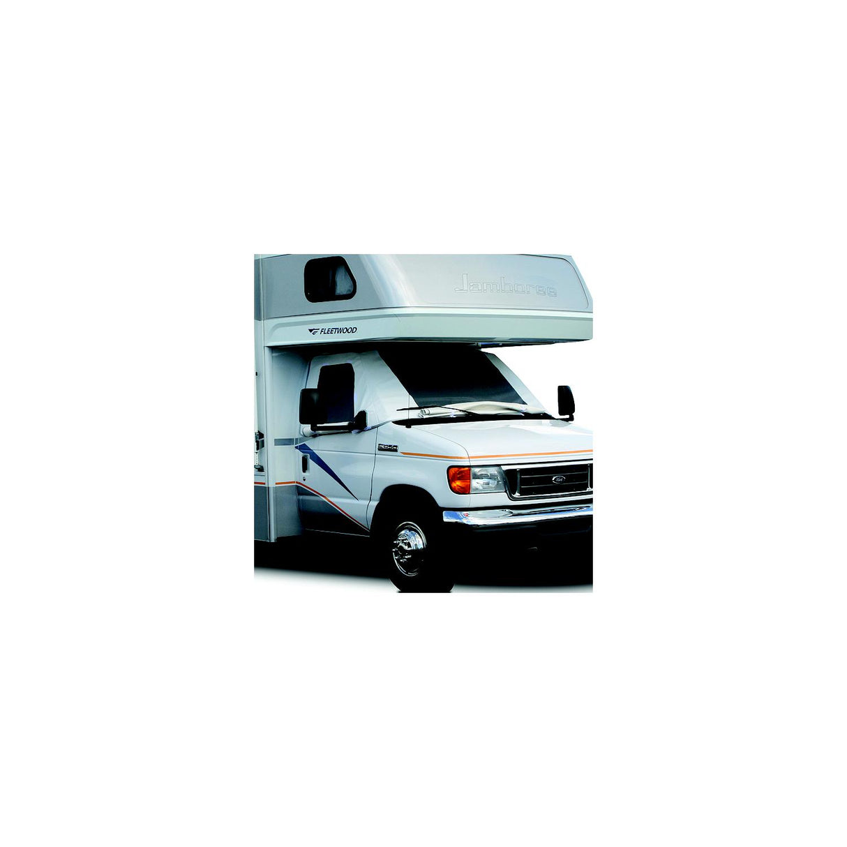 ADCO Products ADCO 2523 Class C Deluxe Windshield Cover With Roll-Up Windows For RV, White - image 2