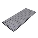 SeaDek 14&rdquo; x 36" 20mm Dual Density Small Teak Helm Pad w/SeaDek Logo - Brushed Texture - Gray/Black (355.6mm x 914.4mm x 20mm) - 53602-80324