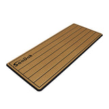 SeaDek 14 x 36" 20mm Dual Density Small Teak Helm Pad w/SeaDek Logo - Brushed Texture - Mocha/Black (355.6mm x 914.4mm x