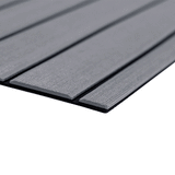 SeaDek 40" x 80" 6mm Teak Full Sheet - Brushed Texture - Storm Grey/Black (1016mm x 2032mm x 6mm) - 32279-80066