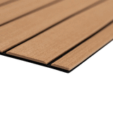 SeaDek 40" x 80" 6mm Teak Full Sheet - Brushed Texture - Mocha/Black (1016mm x 2032mm x 6mm) - 32279-80093