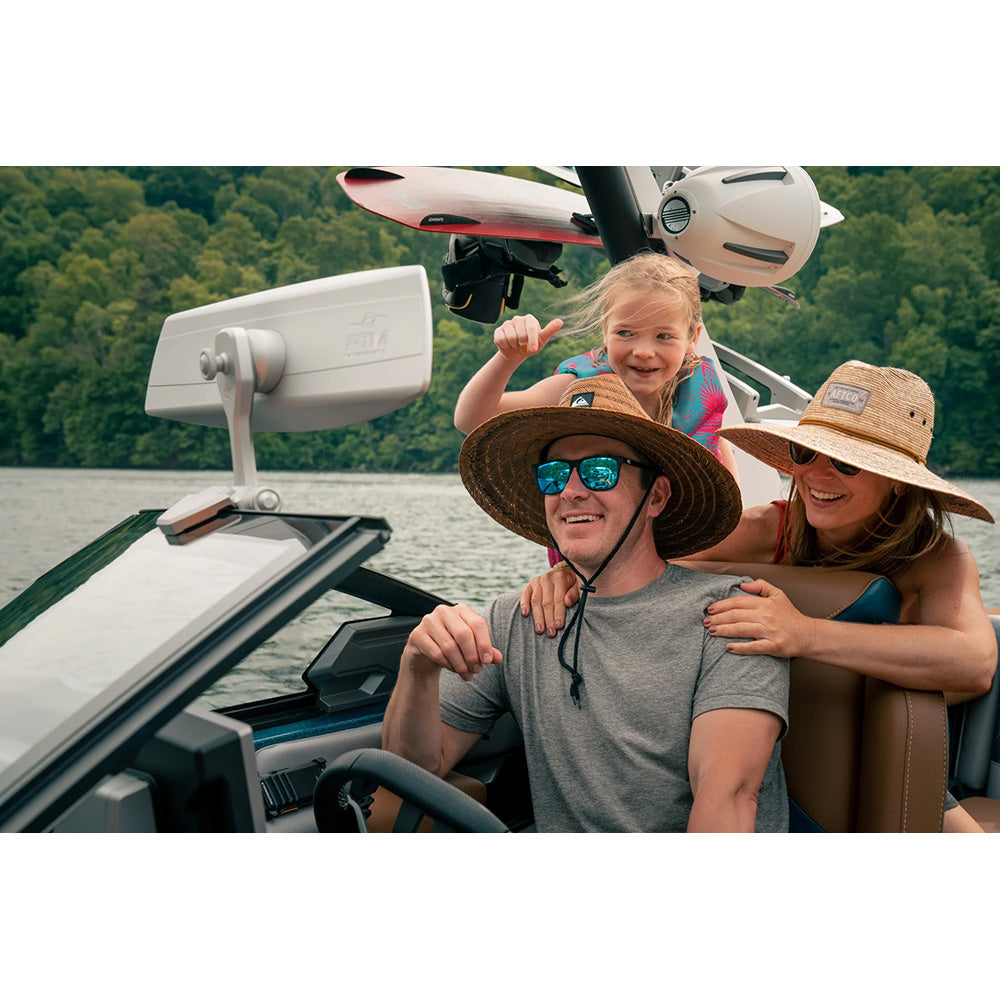 PTM Watersports VR-140 Elite Mirror - 6 x 20 - 140 Degree View - Grey [P12848-100TEBGR]