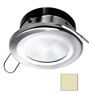 I2Systems Inc i2Systems Apeiron A1110Z 4.5W Spring Mount Light - Round - Warm White - Polished Chrome Finish - AP-4W-30K-PW11