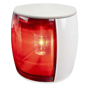 Hella Marine NaviLED PRO Port Navigation Lamp - 2nm - White Shroud - 017460011