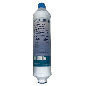 Shurflo by Pentair City Water Entry In-Line Filter w/Garden Hose Ends - RV-210GH-A