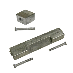Performance Metals Bombardier Johnson/Evinrude 90-225HP 1991 &amp; Later Complete Anode Kit - Aluminum - 10221A