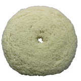 Presta White Wool Aggressive Cutting Pad - 9" - 890141