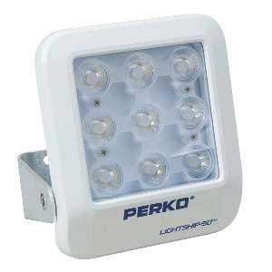 Perko Lightship 50 LED High Performance Spotlight - 12/24V - White - 1643050S0W