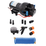 Jabsco HotShot HD5 Heavy Duty Washdown Pump Kit w/25' HoseCoil - 12V - 5GPM - 70PSI - P501J-119N-4A
