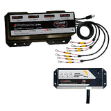 Dual Pro PS4 4 Bank Battery Charger w/3 Bank B.O.S. - PS4/BOS12V3