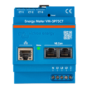 Victron Energy Meter VM-3P75CT Single + 3-Phase - REL200300100