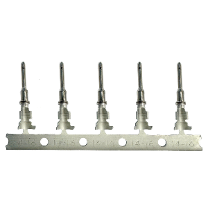 Pacer Deutsch Stamped &amp; Formed Contacts f/14-18 AWG Wire &ndash; Pin Cavity Style - 100 Pack - T14DT-P-100