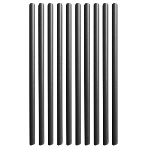 Pacer Battery Cable Heat Shrink Tubing - 1/8" x 12" - Black (10-Pieces) - BEHS1/8-12BK-10
