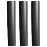 Pacer Battery Cable Heat Shrink Tubing - 1" x 12" - Black (3-Pieces) - BEHS1-12BK-3