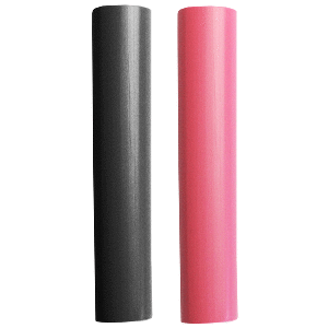 Pacer Battery Cable Heat Shrink Tubing - 1" x 3" - Black/Red (2-Pieces Combo Pack) - BEHS1-3BKRD