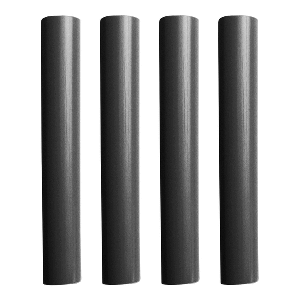Pacer Battery Cable Heat Shrink Tubing - 3/4" x 12" - Black (4-Pieces) - BEHS3/4-12BK-4