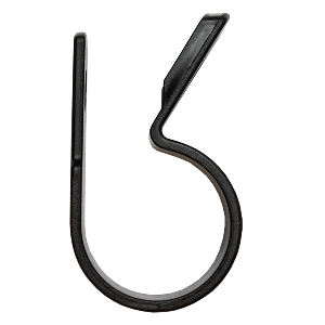 Pacer UV Resistant Nylon C-Clamps - 3/4" - Black - 25 Pack - BCCH12-25BK