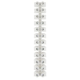 Pacer 40A Euro Style Terminal Block - 12 Positions - 5 Pack [E400-12-5]