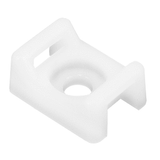 Pacer Screw Down Cable Tie Mount - #10 Screw Mount Method - Natural Color - 100 Pack - CTM3S10-100