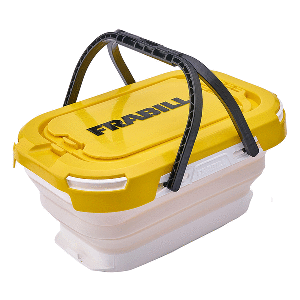 Frabill Collapsible Bait Bucket w/o Aerator - FRBBC6