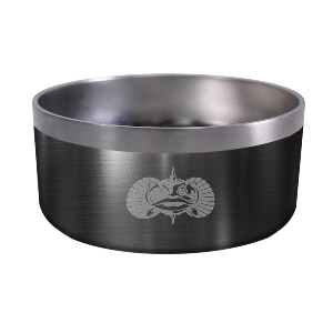 Toadfish Non-Tipping Dog Bowl - Graphite - 1081