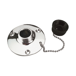 Sea-Dog Washdown Water Outlet - Chrome Plated Brass - 512120-1