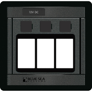 Blue Sea Systems Blue Sea 1520 Remote Control Switch - 360 Panel - 3 Blank