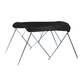 Carver by Covercraft Carver 4 Bow 8' Pontoon Bimini Top w/Boot - Black Acrylic - A8SQ4893UB-02