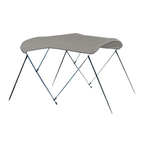 Carver by Covercraft Carver 4 Bow 8' Pontoon Bimini Top w/Boot - Cadet Grey Acrylic - A8SQ4893UB-10