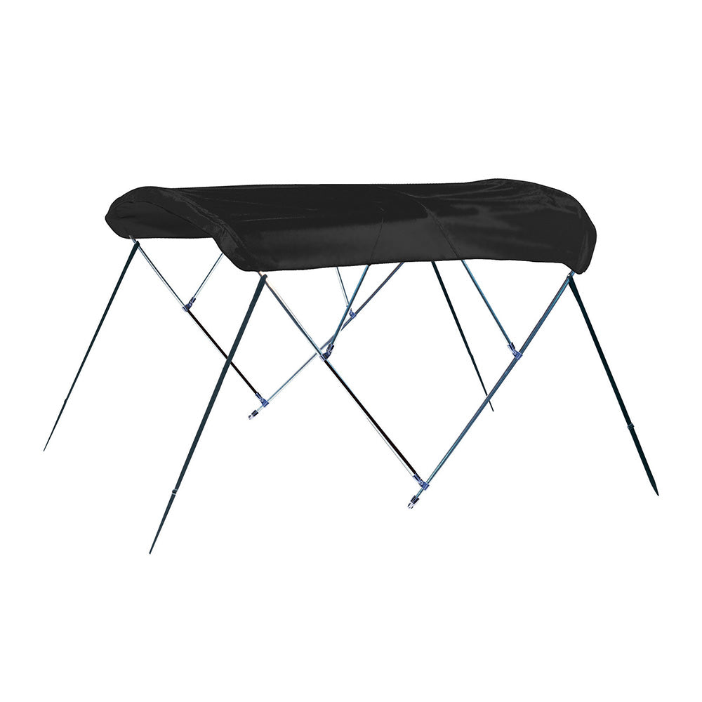 Carver by Covercraft Carver 3 Bow 4669U Bimini Top with Boot - Black Acrylic - A4669UB-02