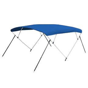 Carver by Covercraft Carver 3 Bow 5487U Bimini Top with Boot - Pacific Blue Acrylic - A5487UB-04