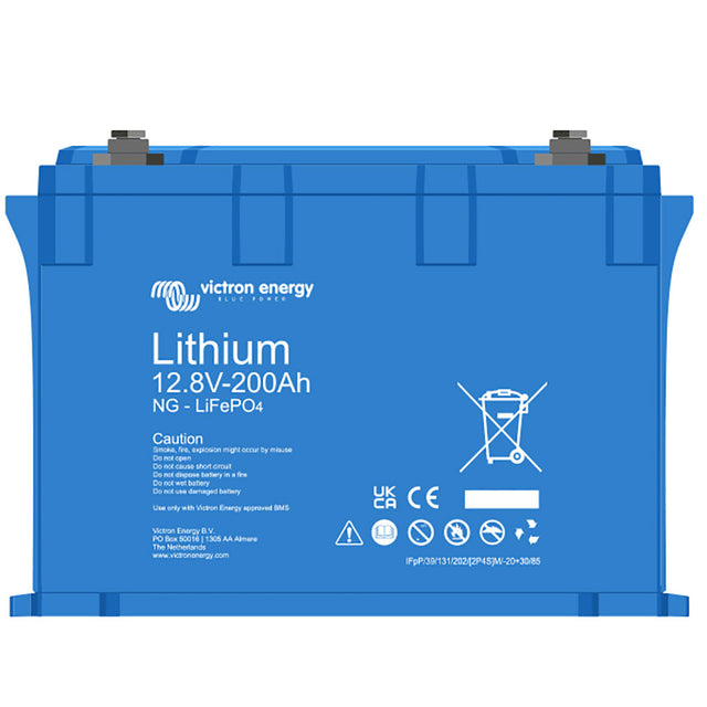 Victron Energy Victron Lithium Battery 12VDC 200Ah NG Smart LifePO4 (UL 2054) - BAT512120620