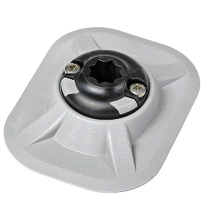 RAILBLAZA RibPort Base w/3M Backing - Grey - 03-4064-51
