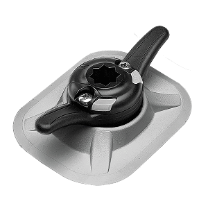 RAILBLAZA CleatPort RIBMount w/3M - Grey - 03-4066-51