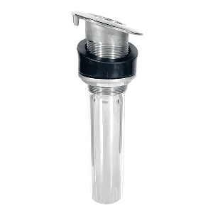 Tigress 9" 15-Degree Rod Holder - Screwless - Stainless Steel - 77276