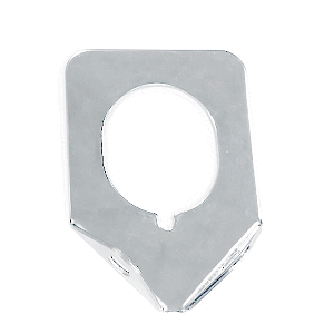 Tigress 9" Backing Plate f/Screwless Rod Holders - Stainless Steel - 77275-1