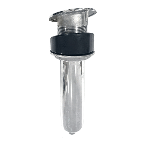 Tigress 10.5" 15-Degree Swivel Rod Holder - Screwless - Stainless Steel - 77279