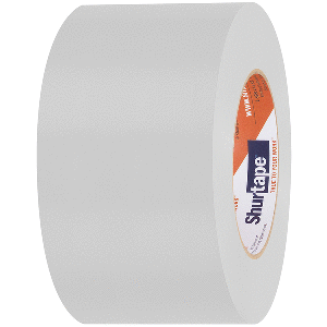 Shurtape UV-Resistant Marine Heat Shrink Tape - 72MM x 55M Roll - Straight Edge White - 105733