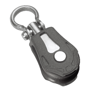Barton Marine Size 0 20mm Plain Bearing Pulley Block Single Swivel - N00130