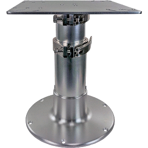 Springfield Marine Springfield Pedestal - 3-Stage Table - 16"-30" - Brite Dip - 1660236