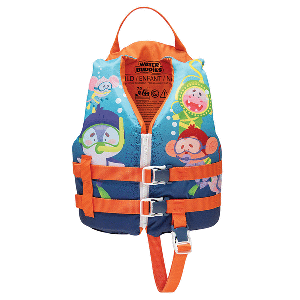Full Throttle Child Water Buddies Life Vest - Shark - 30-50lbs Type III - 104300-500-001-25