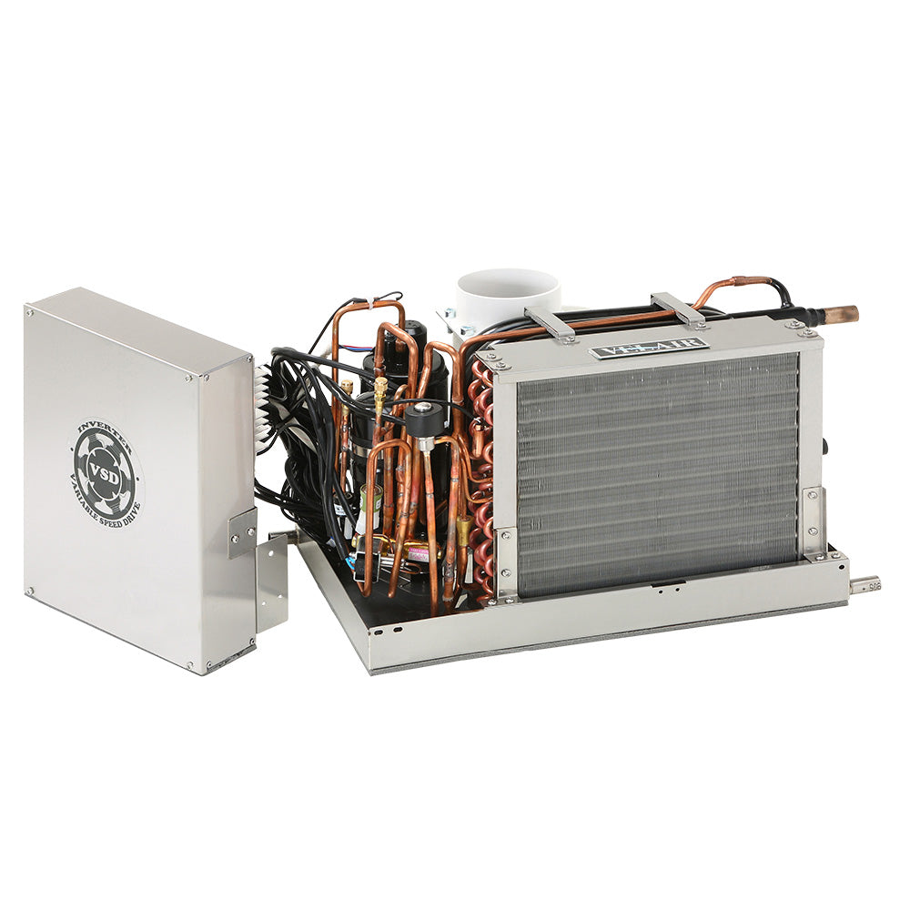 Velair 21K BTU VSD Smart 115V Marine Air Conditioner Unit Brushless Variable Speed Soft Start Reverse-Cycle Heat - 22571WU