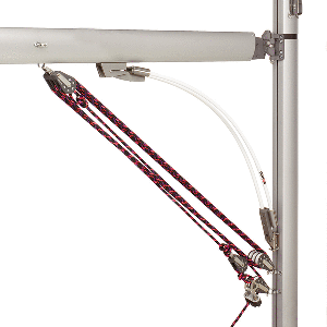 Barton Marine Boomstrut &ndash; Silver/White f/Boats Up To 20' - 44010