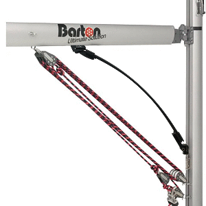 Barton Marine Barton Boomstrut - Black f/Boats Up To 20' - 44011