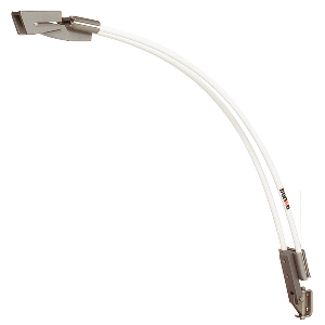 Barton Marine Barton Boomstrut - Silver/White f/Boats 25-30' - 44030